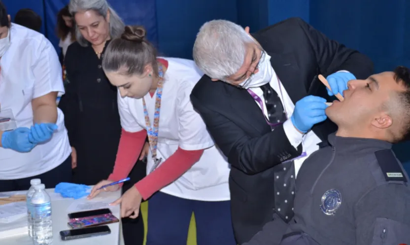 NNYÜ'den Polis Öğrencilere Ağız ve Diş Sağlığı Taraması
