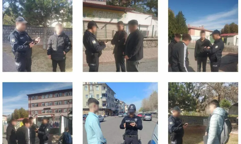 Okul çevresinde huzur uygulaması 113 şahıs sorgulandı