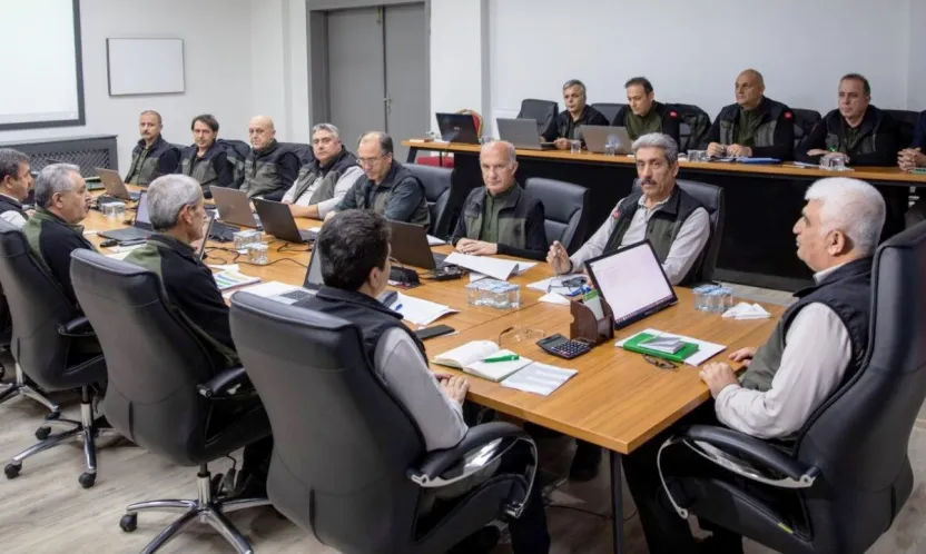 Orman Bölge Müdürlüğü'nde 2025 çalışma planı görüşüldü