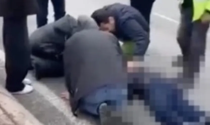 Otomobilin çarptığı 15 yaşındaki çocuk ağır yaralandı