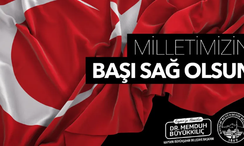 Şehit askerlerimiz için Başkan Büyükkılıç'tan taziye mesajı