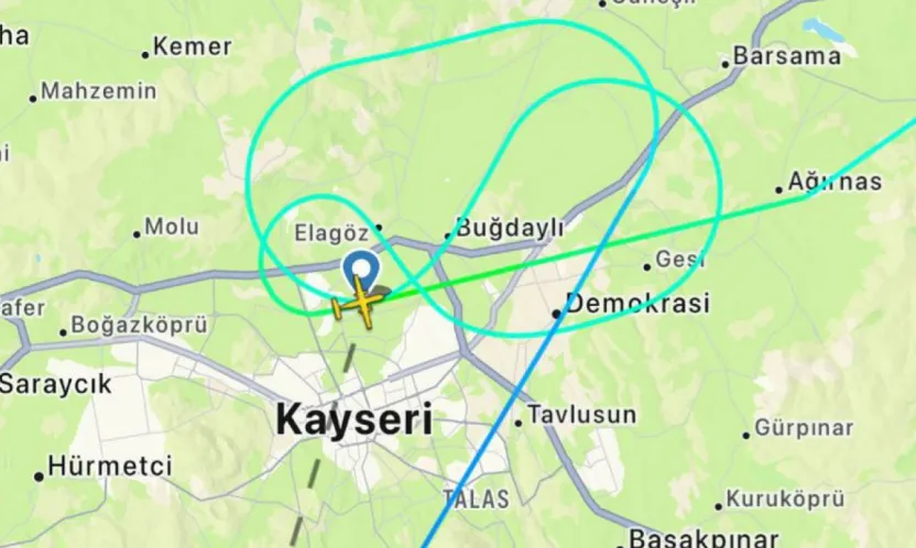 Şiddetli rüzgar uçuşları etkiledi: İstanbul–Kayseri uçağı inemedi