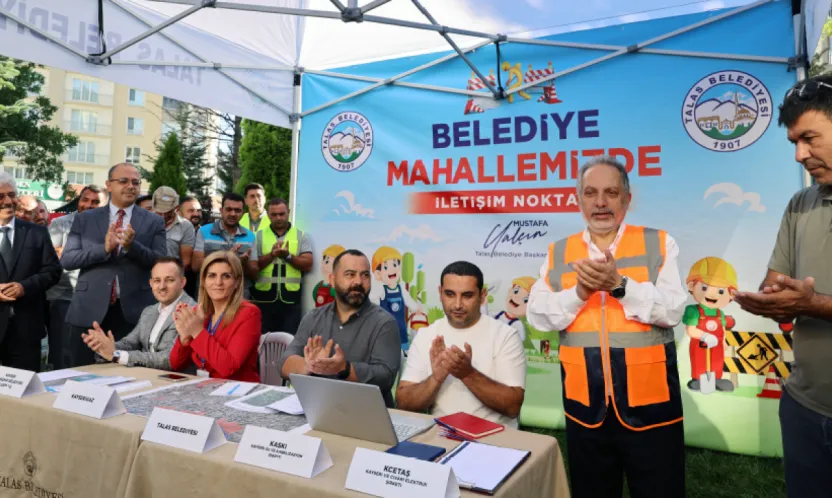 Talas'ın Kırsal ve Merkez Mahallelerinde Hizmet Yolculuğu Tamamlandı