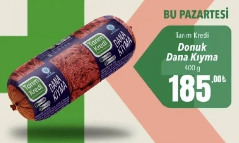 Tarım Kredi'den Kıyma Kampanyası: Kasap Fiyatlarının Yarısına Satış