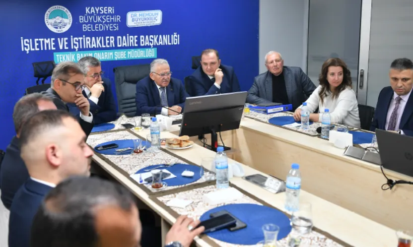 Teknik Personel ile Hizmet İstişaresi: Başkan Büyükkılıç'tan Teşekkür