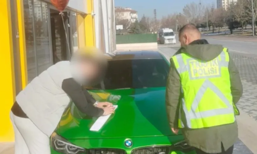 Trafik kurallarını ihlal eden sürücülere cezai işlem