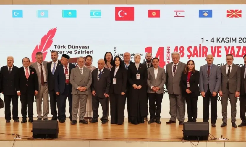 Türk Dünyası'nın kalbi Talas'ta atıyor: 14 Ülkeden 48 yazar ve şair bir araya geldi