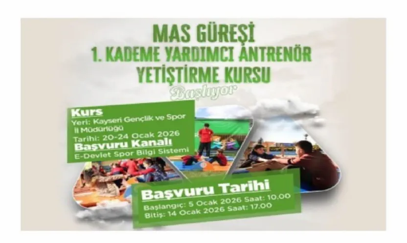 Türkiye'de ilk: Mas Güreşi antrenörlük kursu Kayseri'de başlıyor