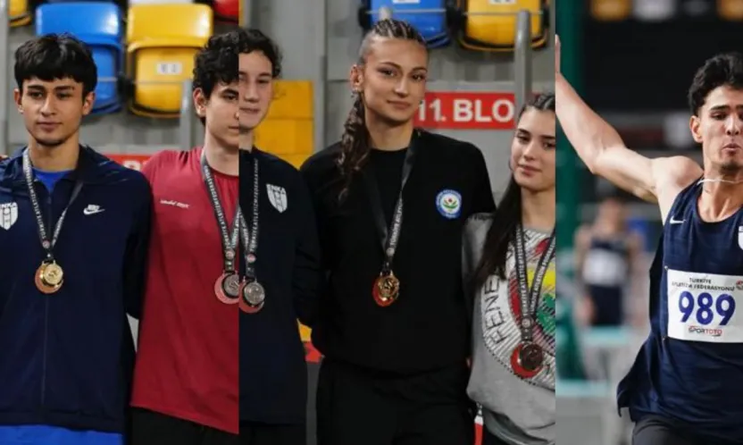 Türkiye Şampiyonasına katılan Kayserili atletler dereceyle döndü