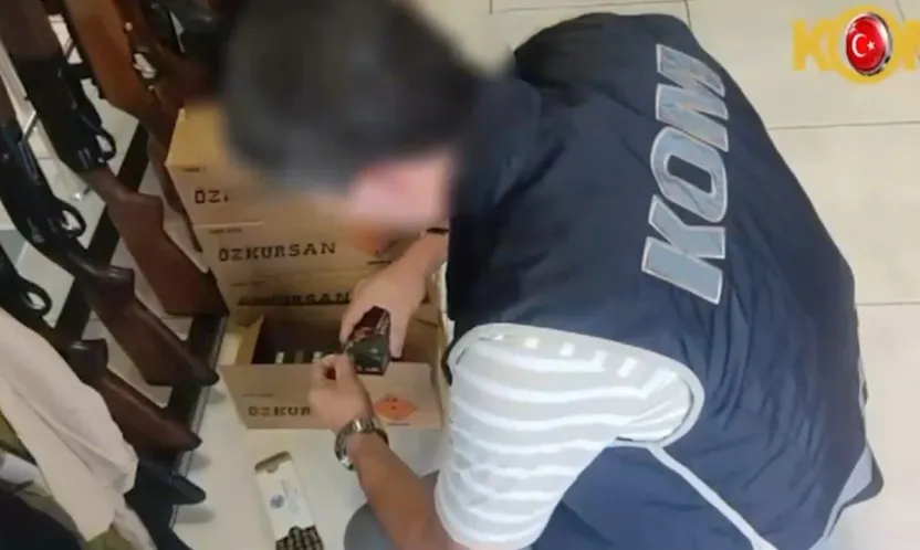 Usulsüz mühimmat satışı operasyonunda 1 kişi yakalandı
