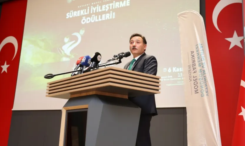 Vali Çiçek: 'Bizim üretmekten başka bir çaremiz yok'