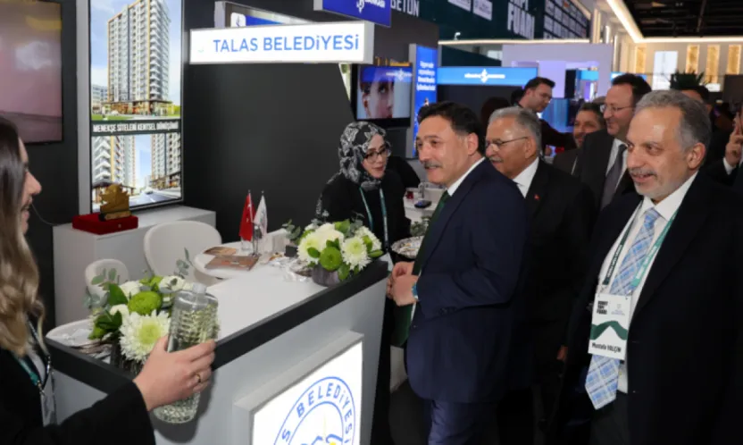 Yapı Fuarında Talas Standına Yoğun İlgi