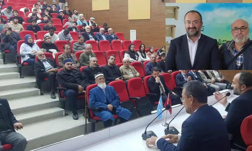Yazar Taha Kılınç Kayseri'de Doğu Türkistan'ı Anlattı