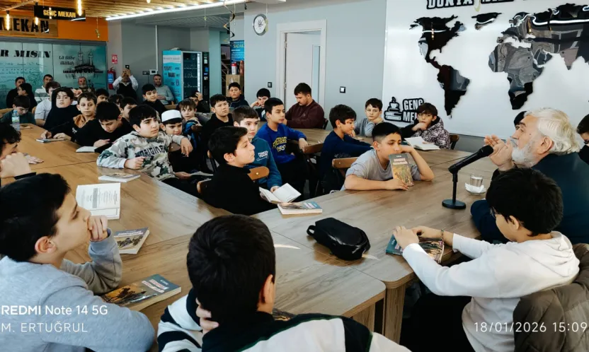 Yazarımız Ali Özkanlı Minik Okurlarıyla Buluştu